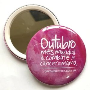 00100 <br> Botton Espelho de Bolsa